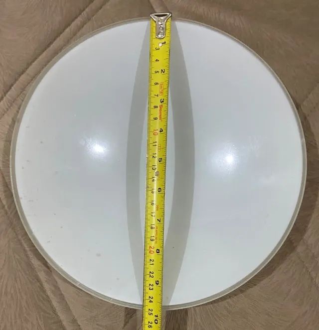 Kit com 7 Luminárias de Teto em Vidro - 25 cm e 30 cm - Foto 5