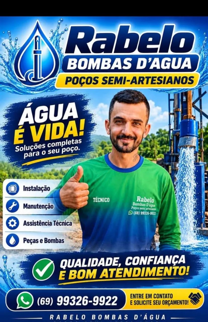 Poços semi artesianos 