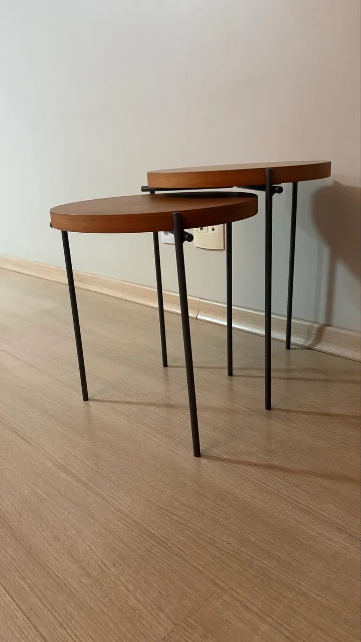 Kit de mesinhas de apoio