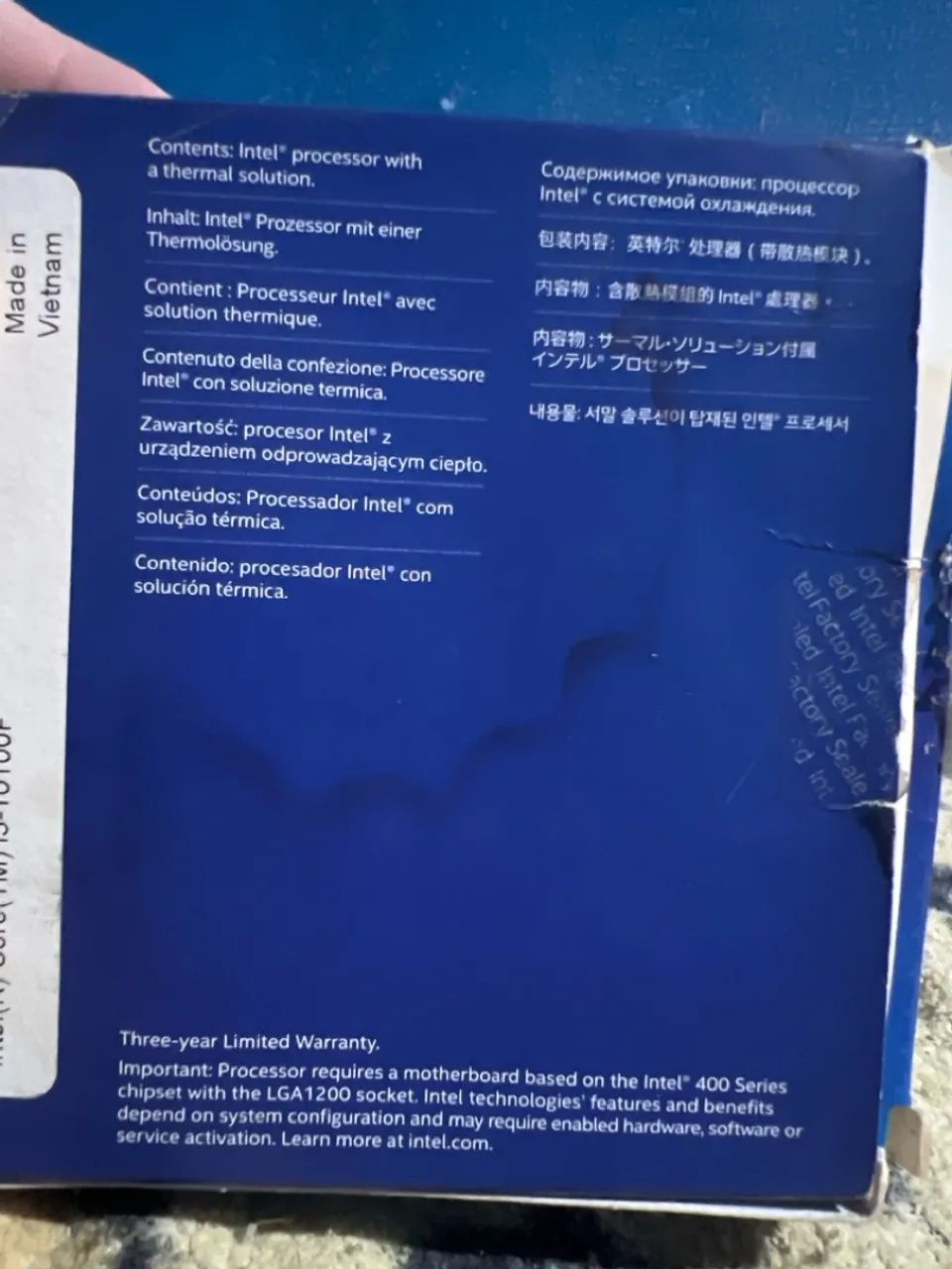 Core 10gen i3-10100F Intel  - Foto 2