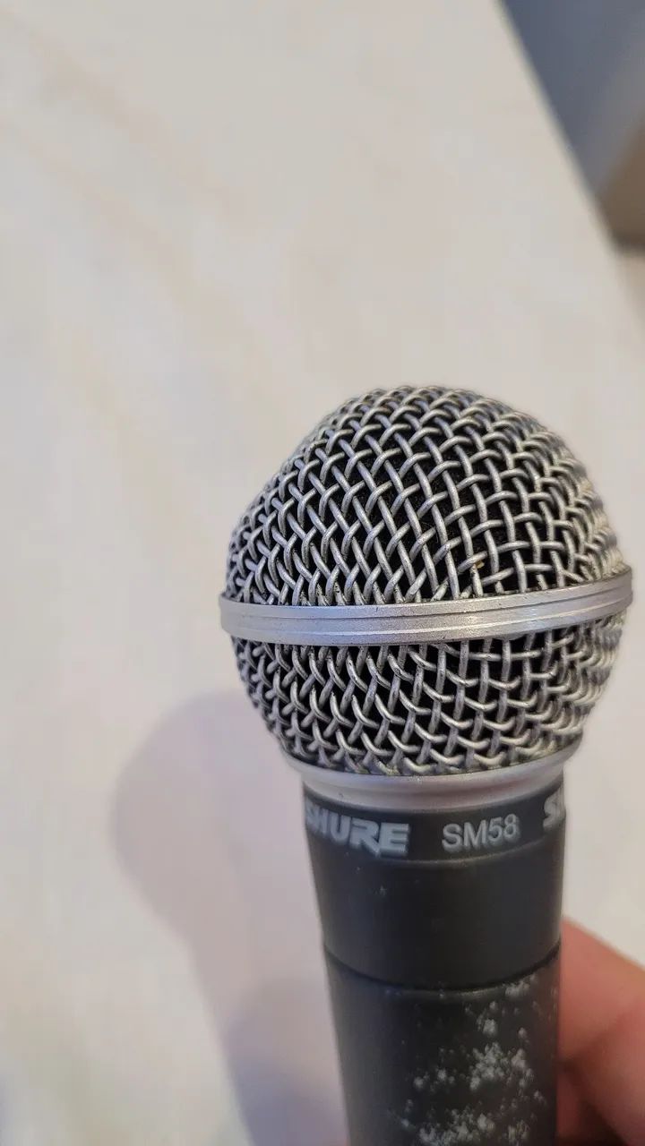 Microfone SHURE SM58- original - Foto 5
