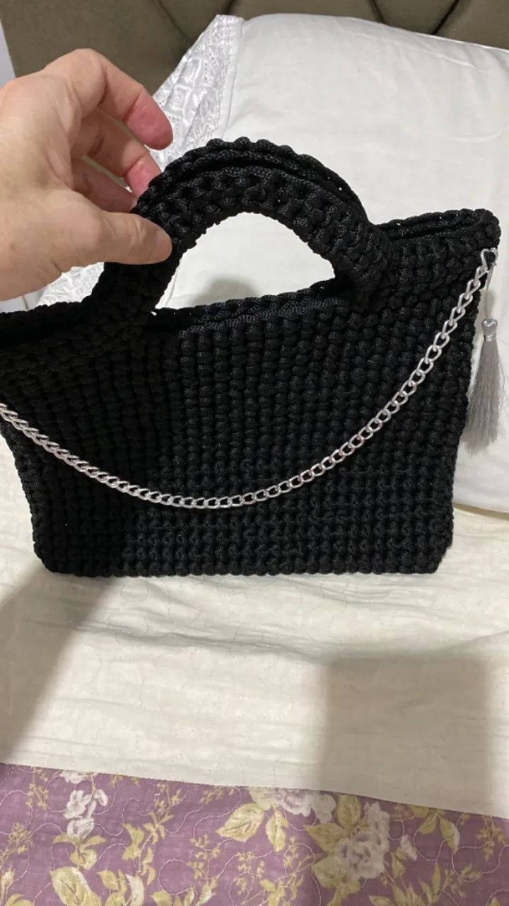 Bolsas de luxo de croche - Foto 5