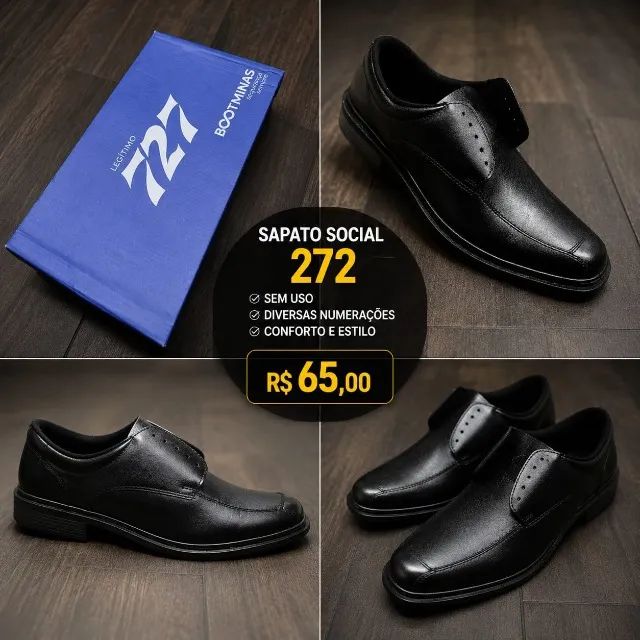 SAPATO SOCIAL MASCULINO