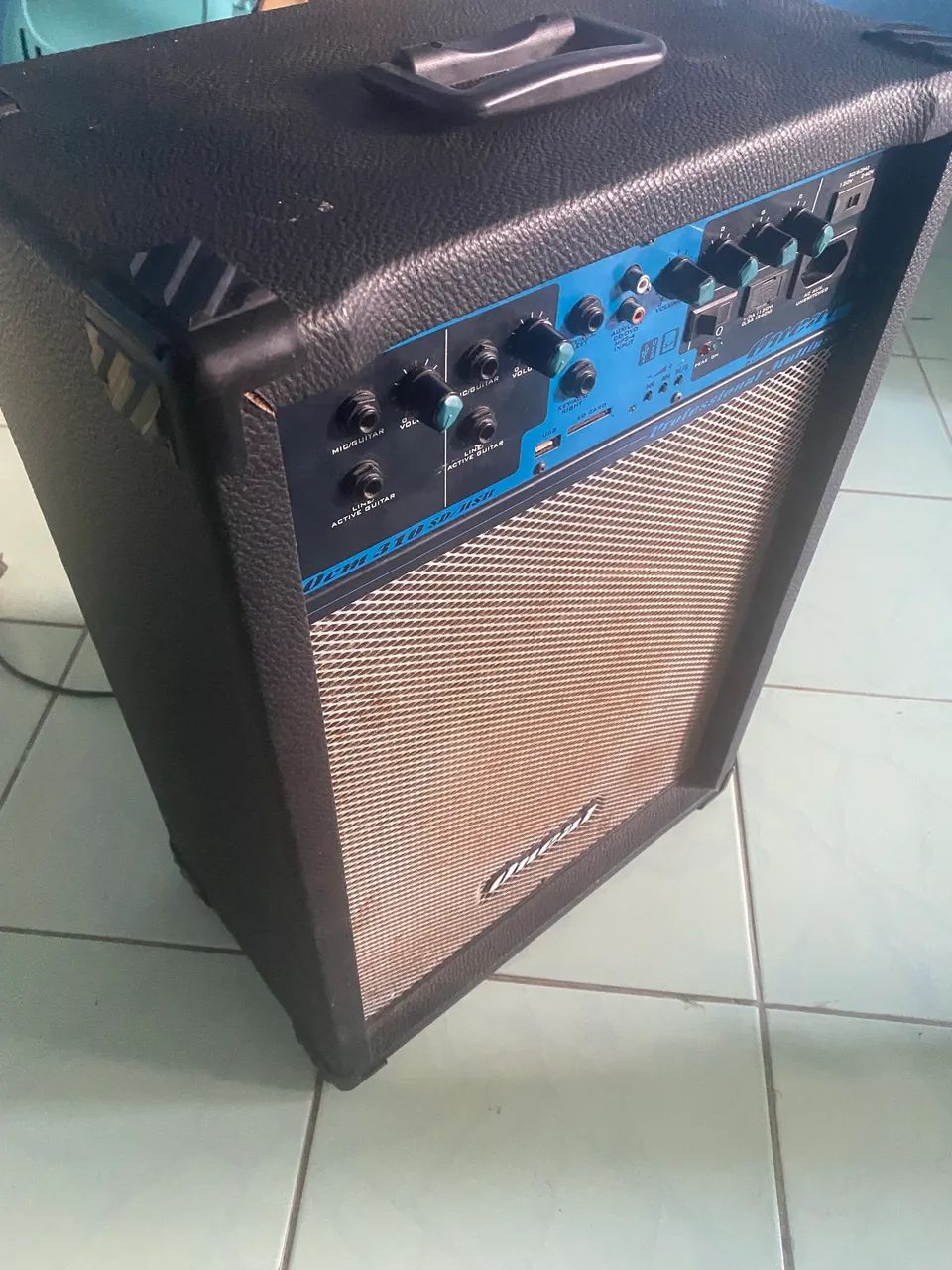 Caixa Amplificada Vender Logo (Defeito)