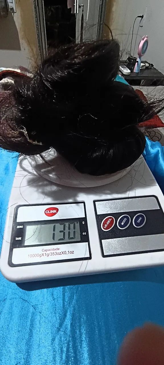 Cabelo 100% humano liso ondulado  - Foto 4