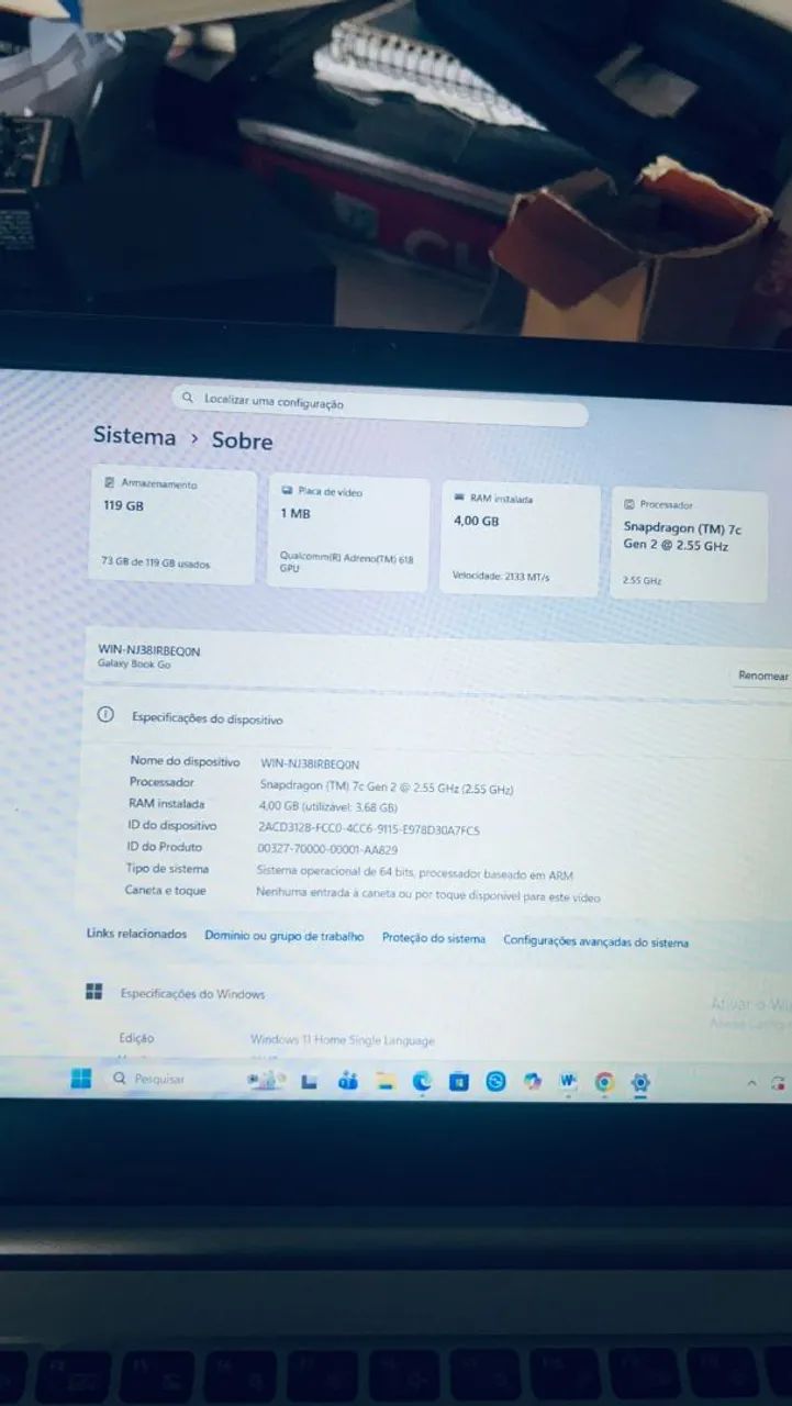 Notebook Samsung Galaxy book go  - Foto 5