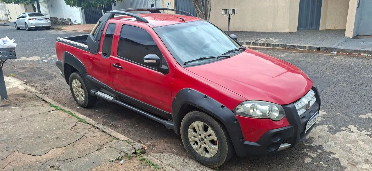 Fiat Strada Adventure 1.8/ 1.8 Locker Flex CE 2009 - Foto 4