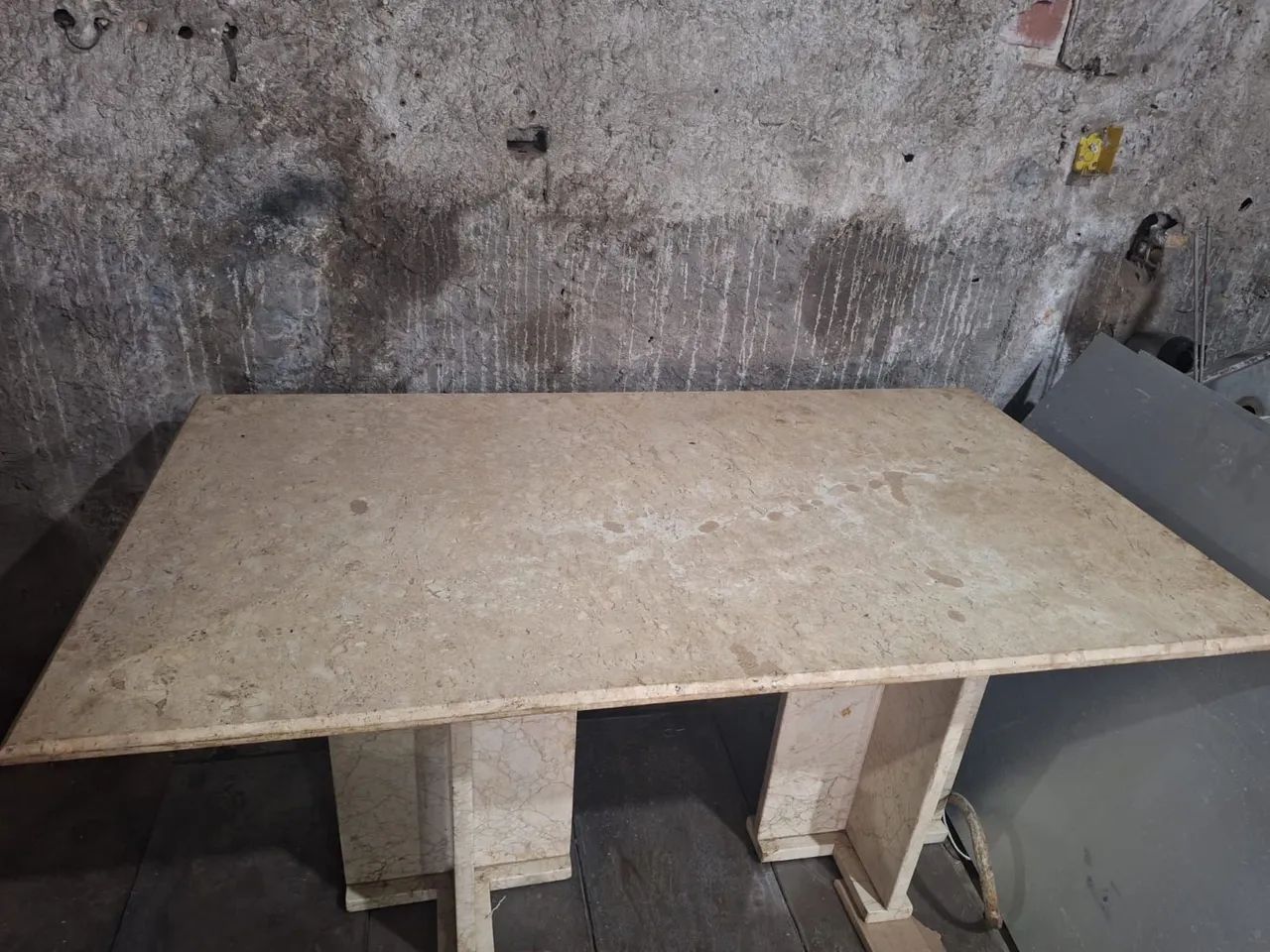 Mesa mármore 4 cadeiras  - Foto 2