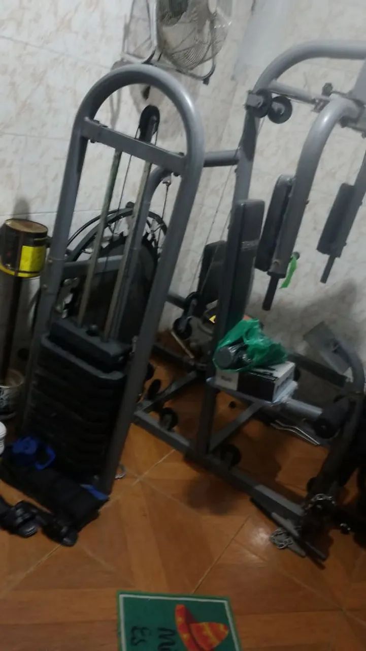 Estação de musculação 80kg