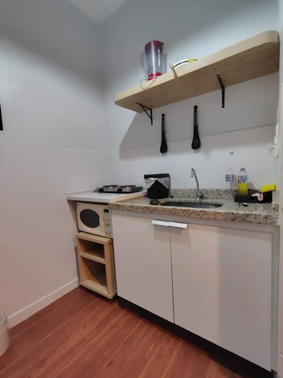 Flat com 5 pisicinas aquecidas e toboágua - varanda - Foto 2