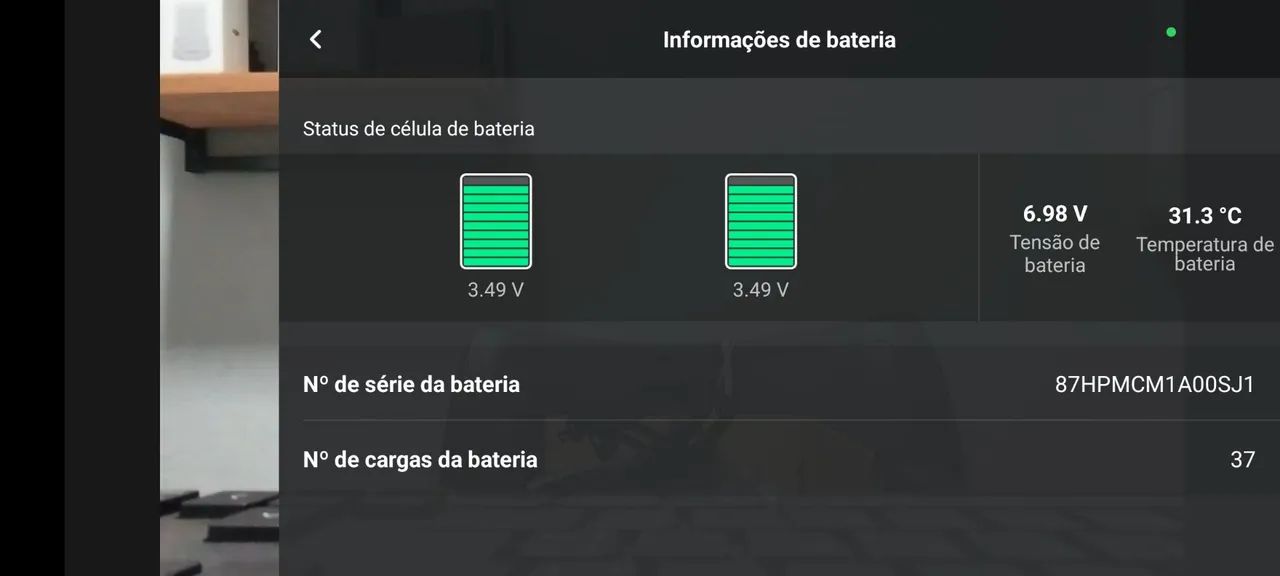 Bateria Seminova Dji NEO 1 poucos ciclos - Foto 3