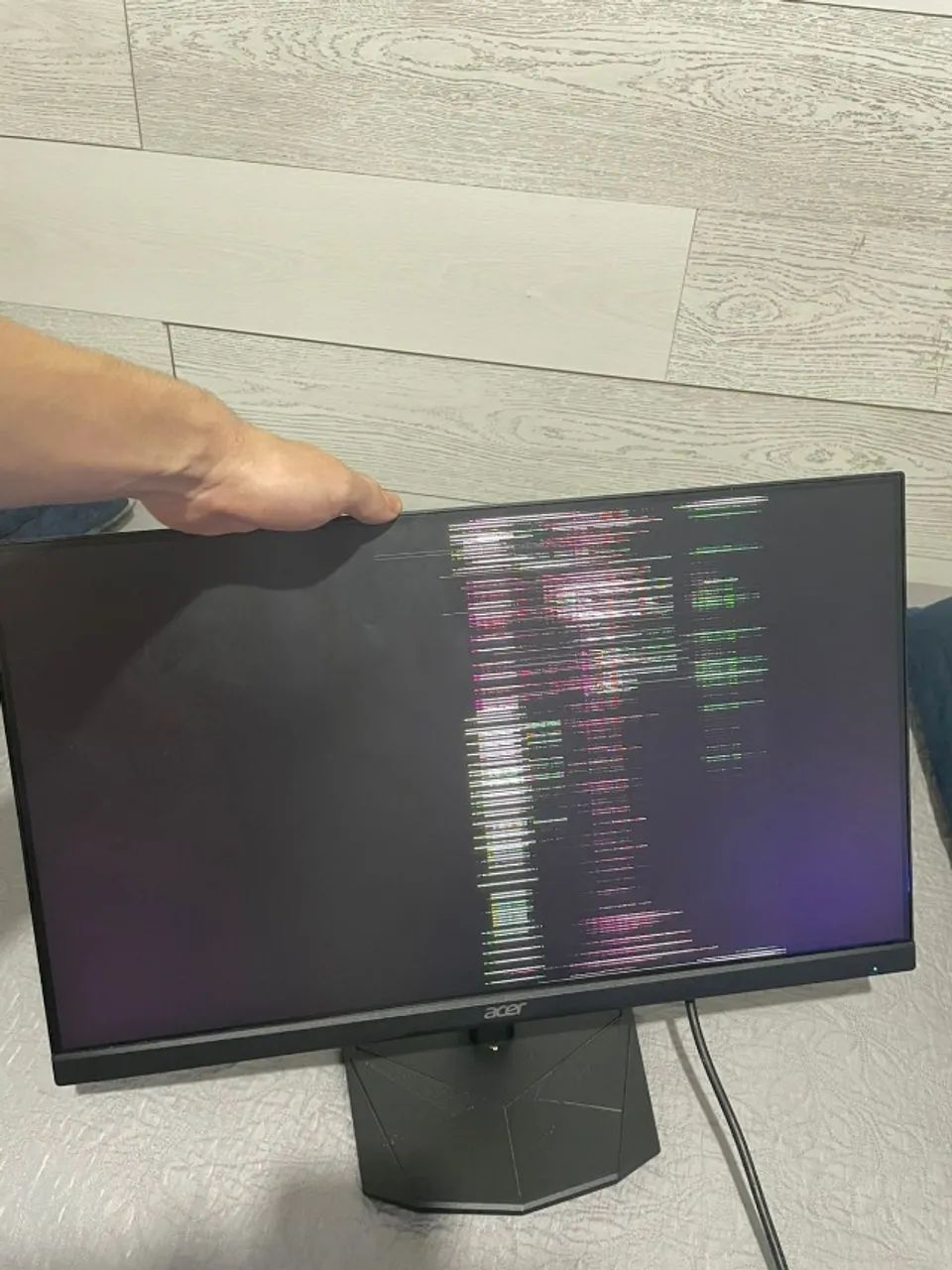 Monitor Gamer Acer Nitro 180hz (defeito) - Foto 3