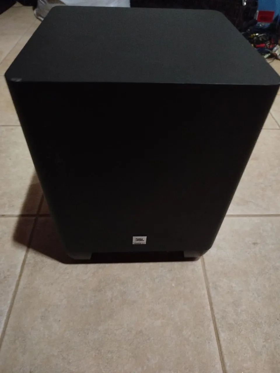 Subwoofer JBL CI8P Ativo 100W 8 Polegadas Preto