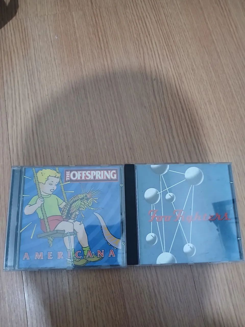 Cd's The Offspring e Foo Fighters