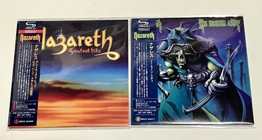 NAZARETH GREATEST HITS + NOMEAN CITY JAPAN - CDs, DVDs etc - Xaxim