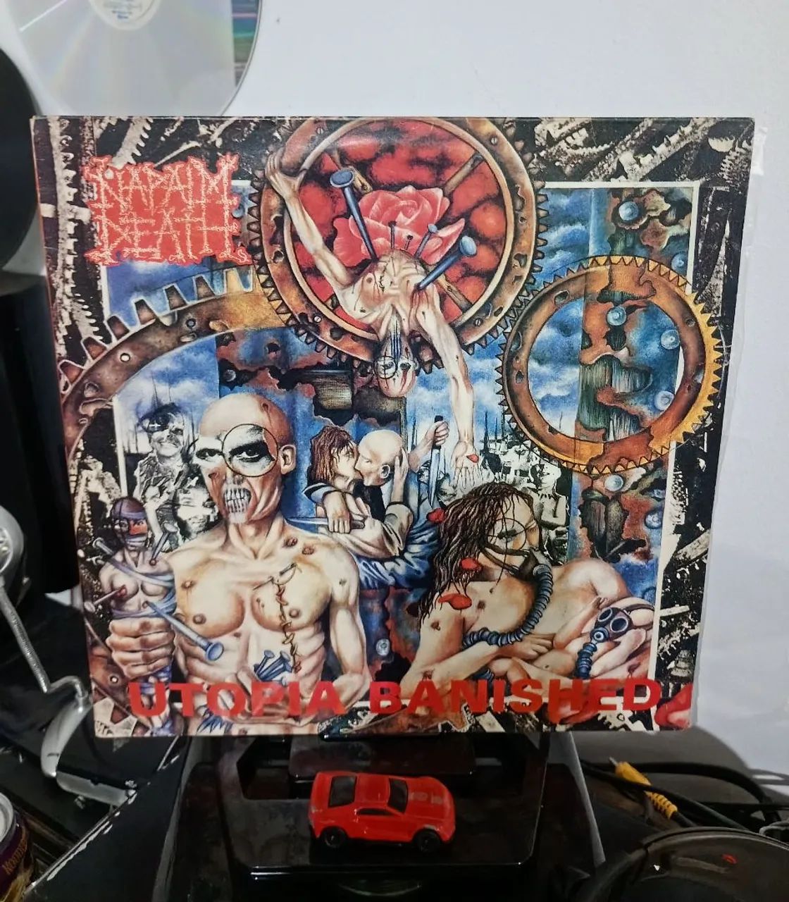 LP NAPALM DEATH Utopia Banished Com Encarte 