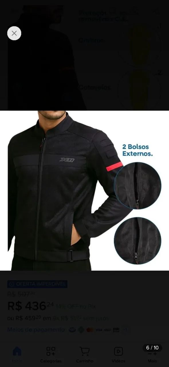 Jaqueta masculina X11 - Foto 2