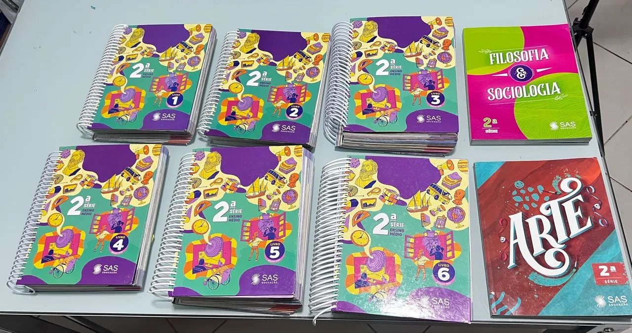 Livros SAS 2 º ano médio  - Foto 2