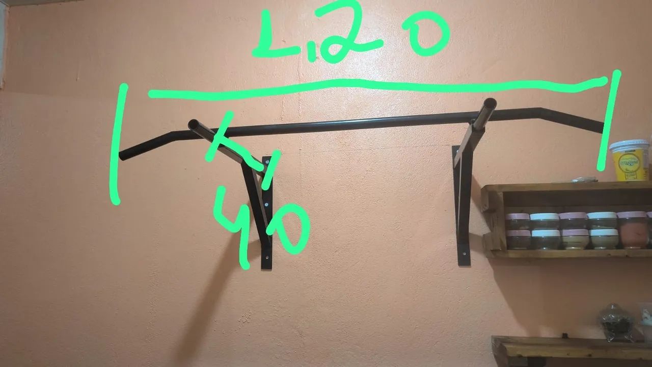 Barra de musculação  - Foto 3