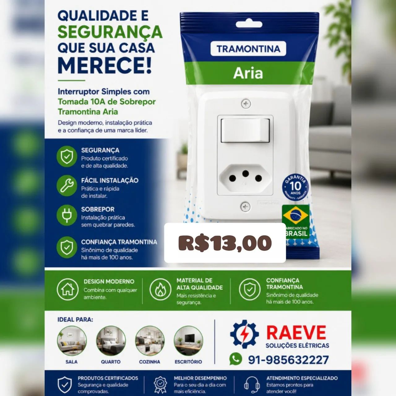 Tomadas e interruptores  - Foto 5