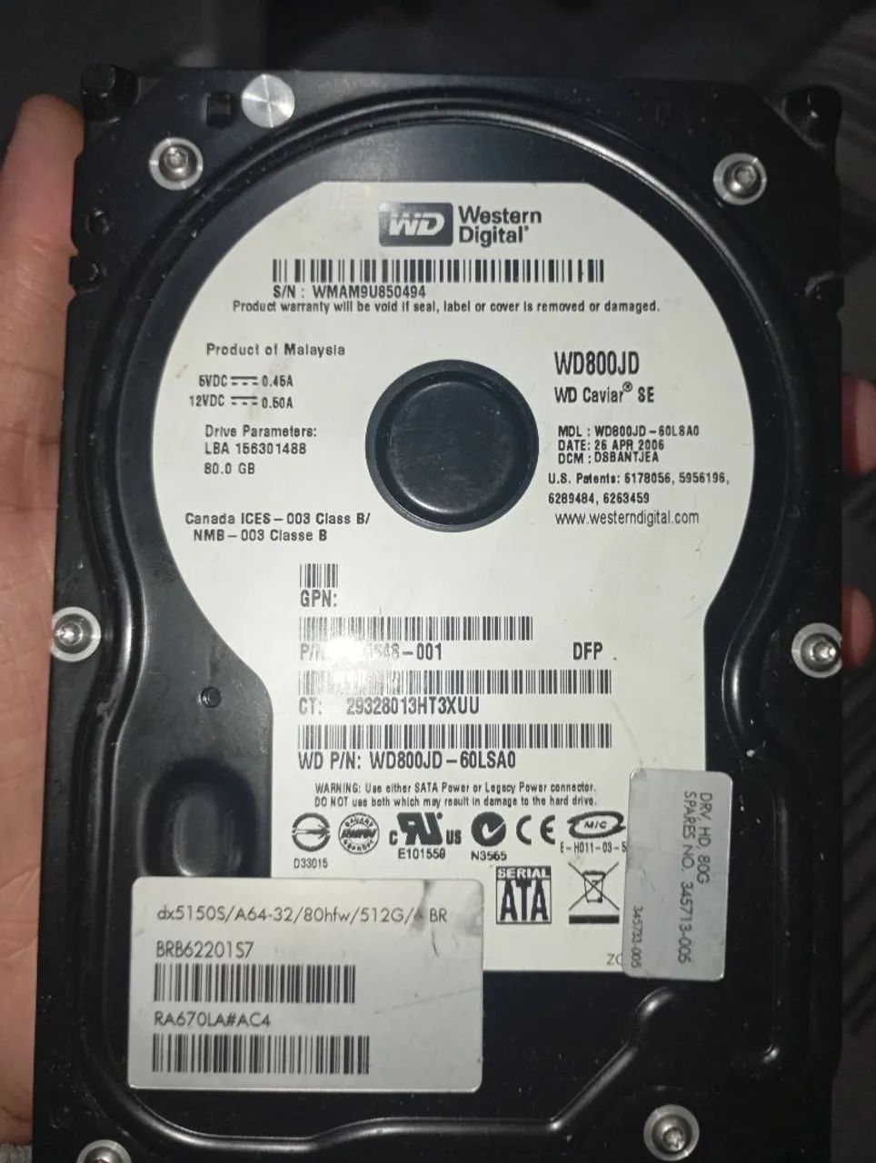 Lote HDs  - 80GB, 160GB e 250GB - Foto 3