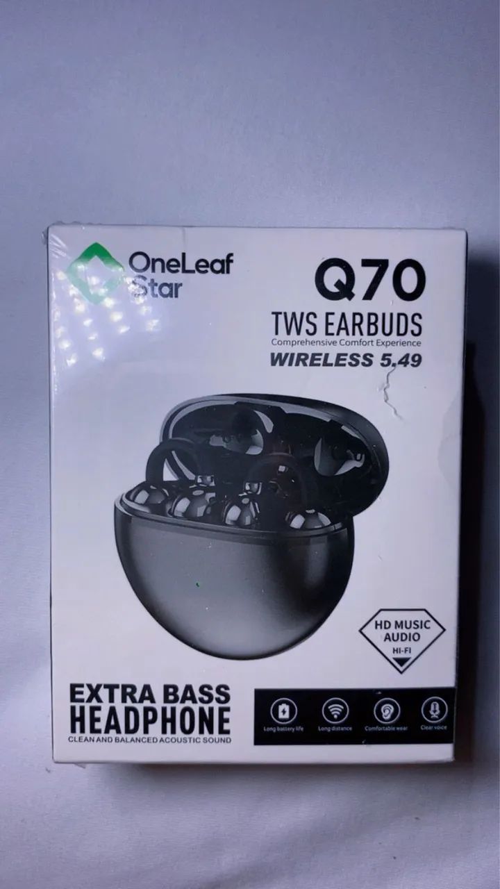 Fone de ouvido bluetooth 