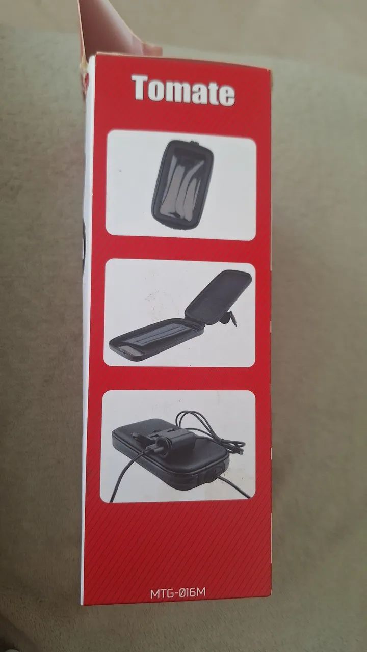 Vendo Suporte com Case e USB para Motos - Foto 2