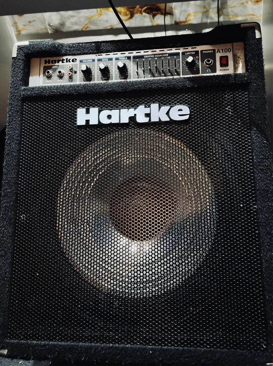 Vendo cubo de contra baixo Hartke A100 - Foto 2
