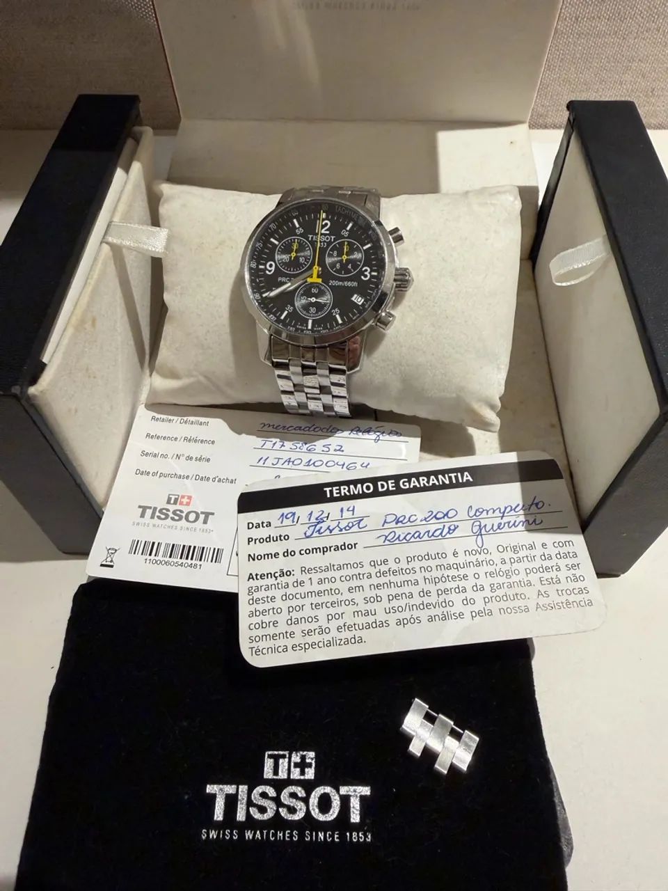 Relógio Tissot PRC-200 ORIGINAL (com documentos) - Foto 4