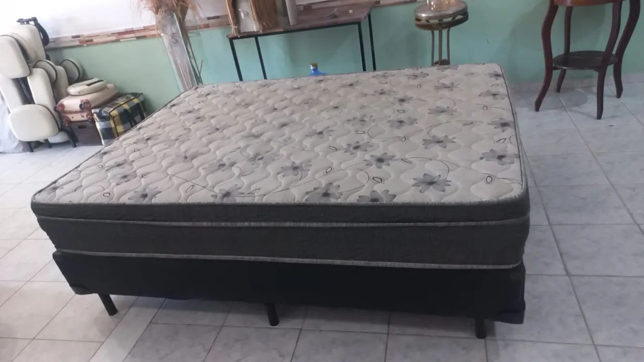 Vendo cama box e colchão  - Foto 2