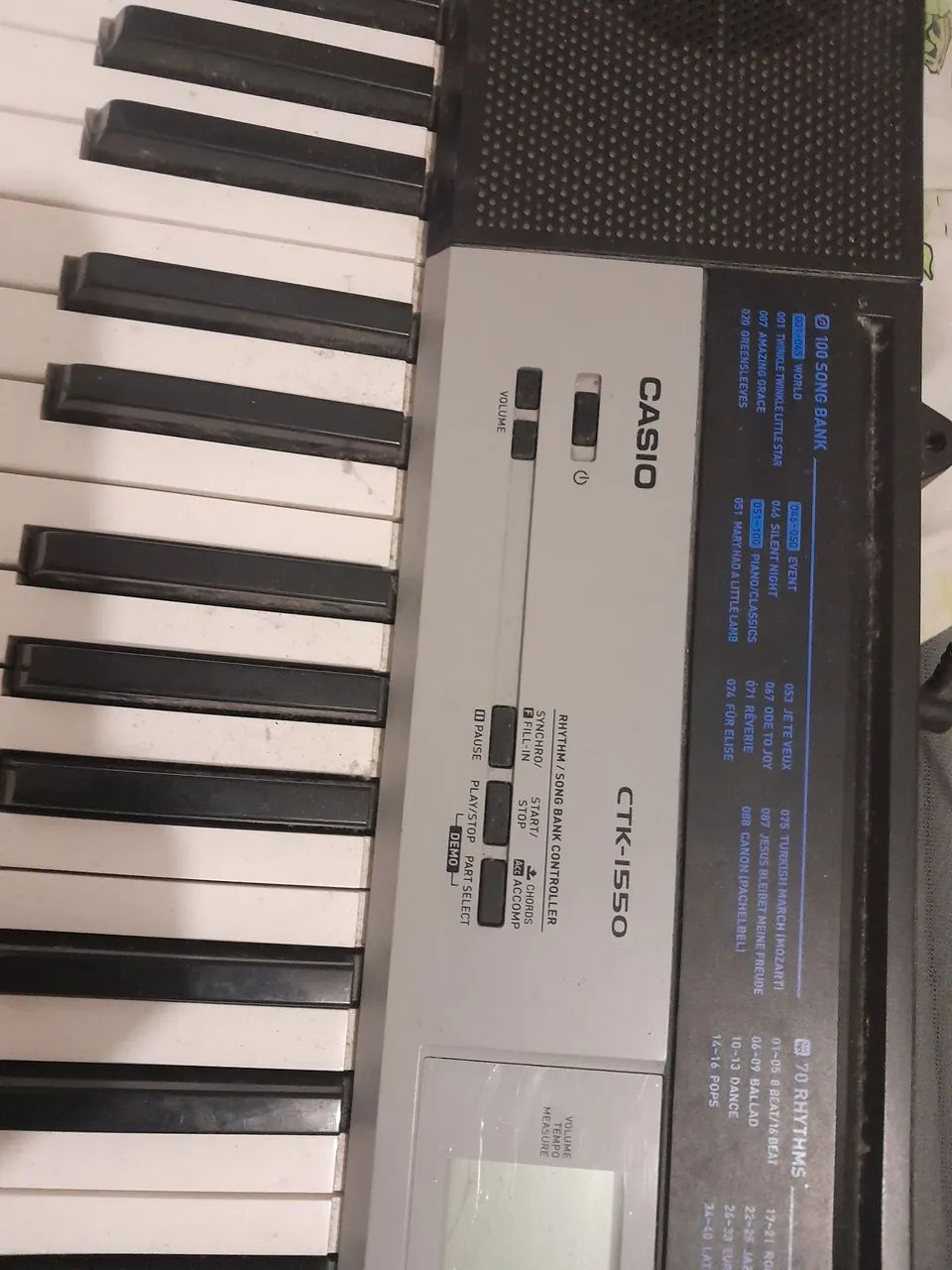 Vendo teclado casio ctk 1550