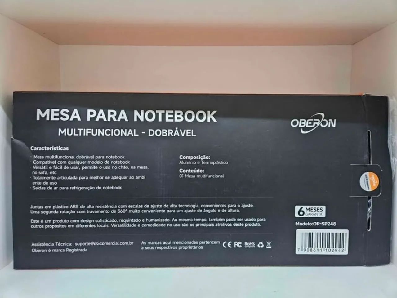 Mesa para Notebook Multifuncional.65580449835009122