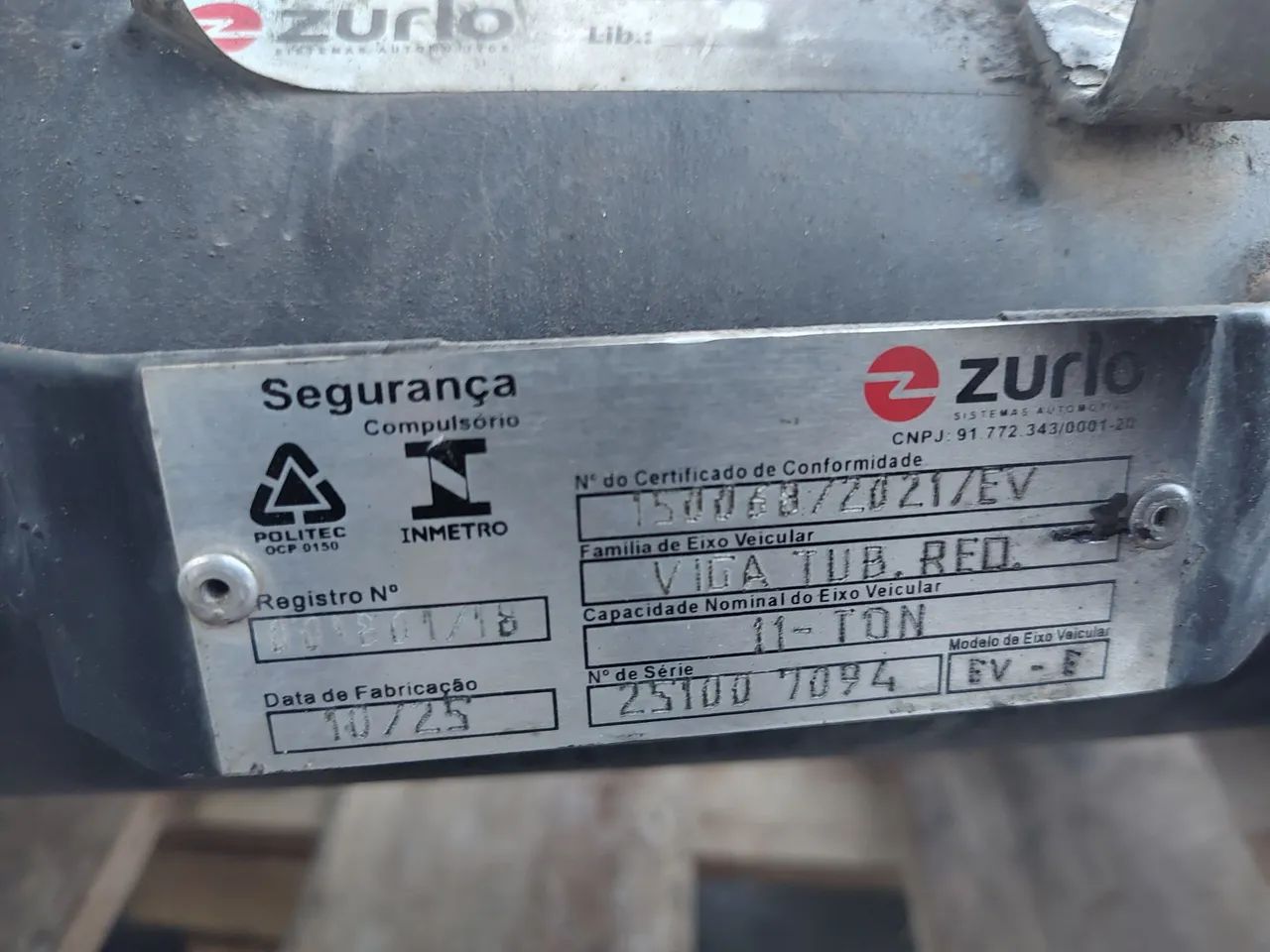 Eixo pneumático completo para caminhão/carreta  ano 2025 - Foto 11