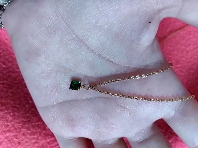 Colar de Ouro com Esmeralda da Rommanel - Foto 2