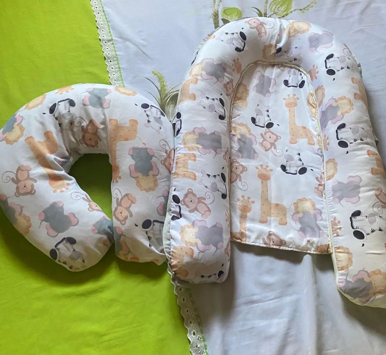 Ninho redutor e Almofada de Amamentação Safari Baby ? - Foto 5