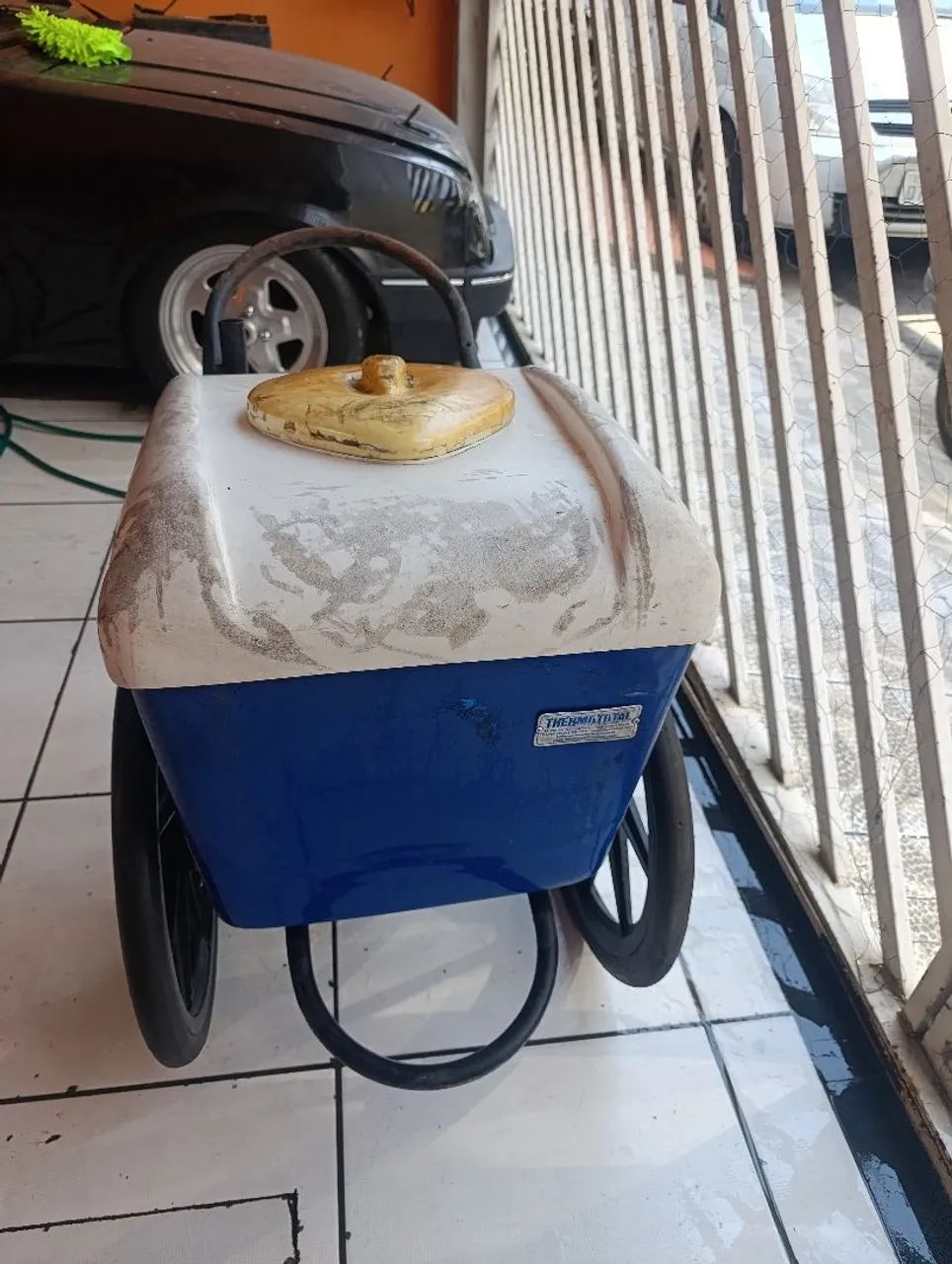 Carrinho de sorvete 