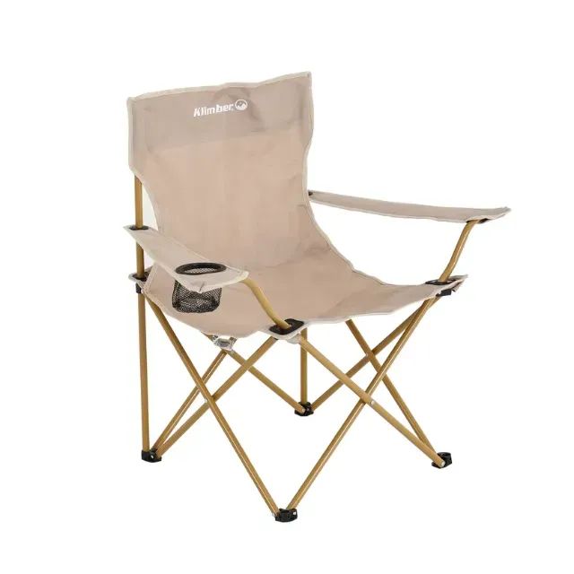 Cadeira de Acampamento com Suporte para Braço 1 peça Klimber