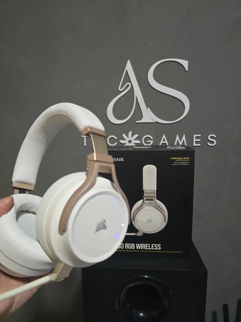 Headset Corsair Virtuoso Wireless - Foto 4