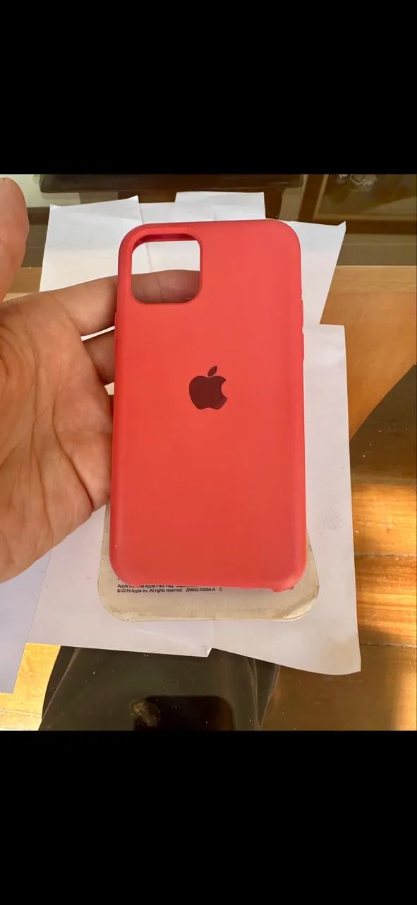 Case capinha original Apple iPhone 11 Pro silicone veludo - Foto 4