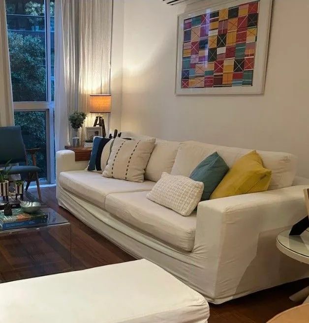 Sofá de linho misto ( cabem 5 pessoas) - Foto 2