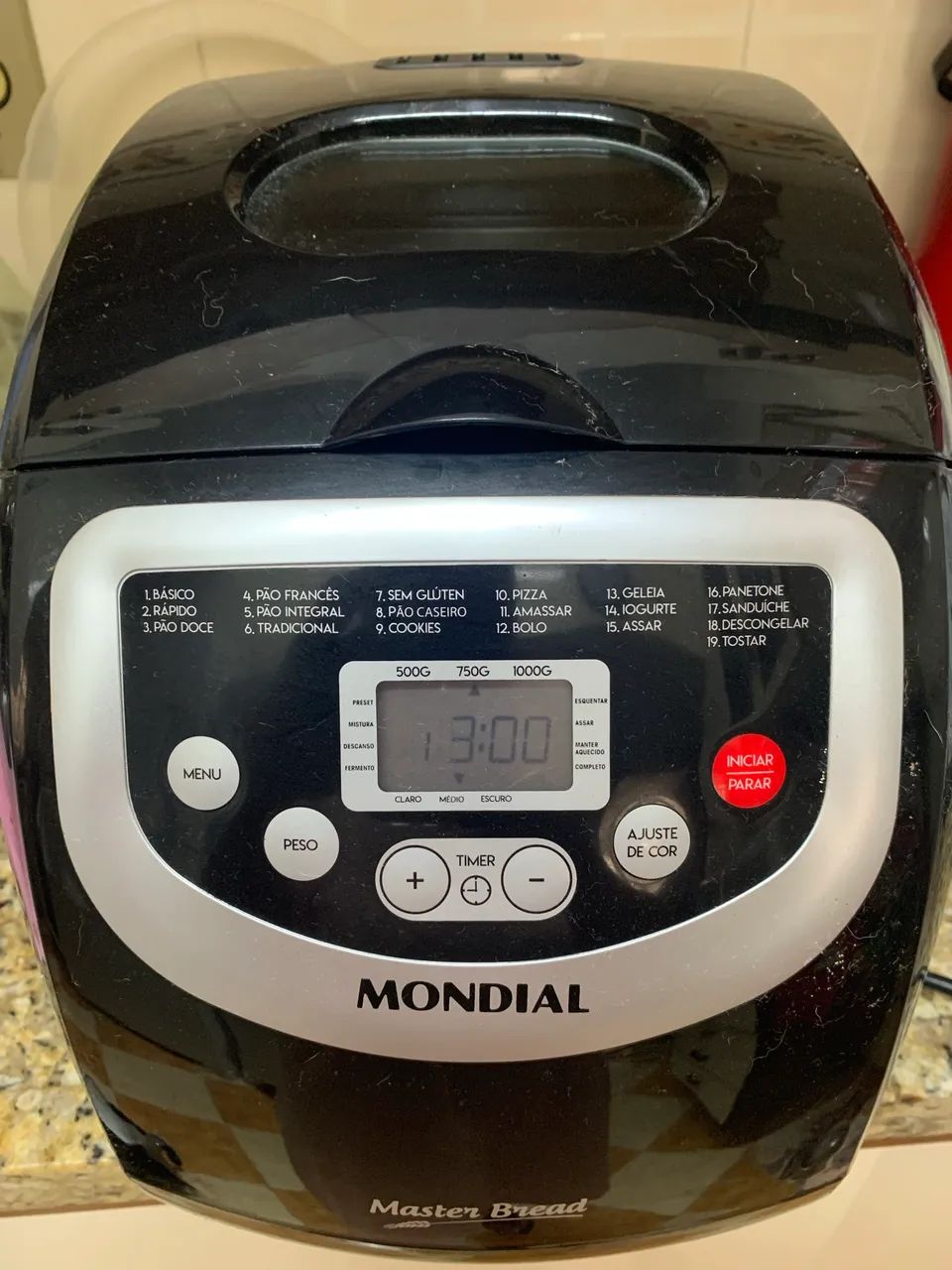 Panificadora Mondial Master Bread