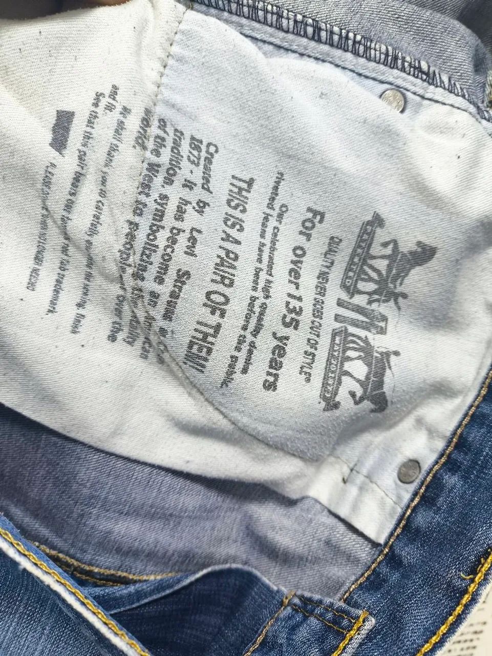 Calça Jeans Levi's Tam 46 Cód 4593 Usado/Original  - Foto 5