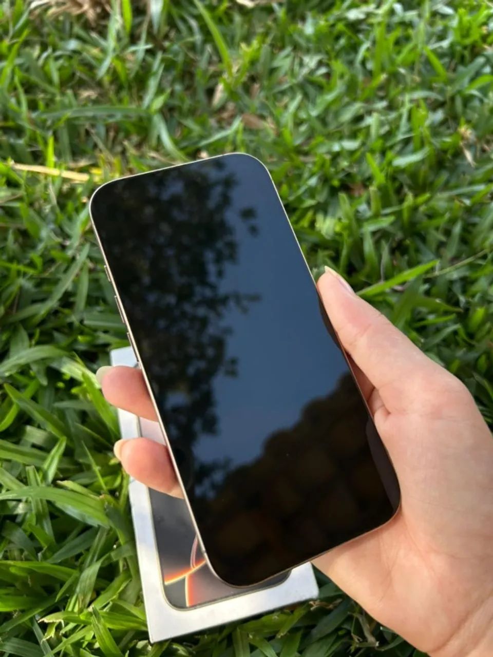 iPhone 16 Pro 128GB Desert Titanium - Completo com Nota e Caixa
