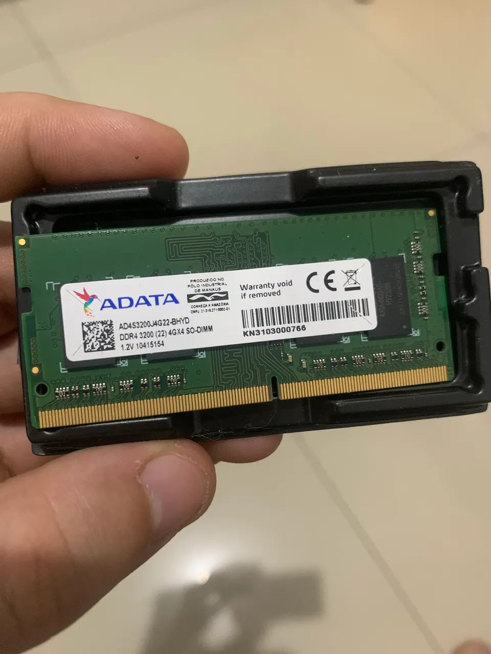 MEMÓRIA RAM DDR 4 3200 ?, 4GB