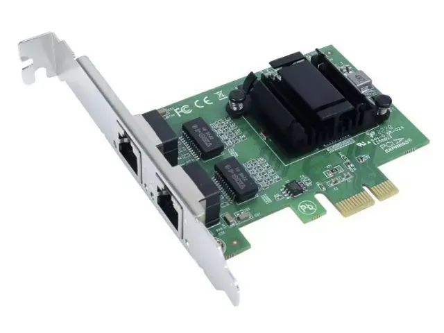 Placa de Rede Vinik PRV2P1000E - Dual Port - PCI-Express 10/100/1000Mbps
