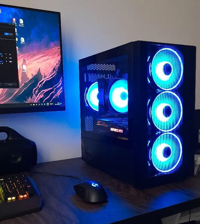 Computador Gamer mATX (Ryzen 5600 e RTX 4060)