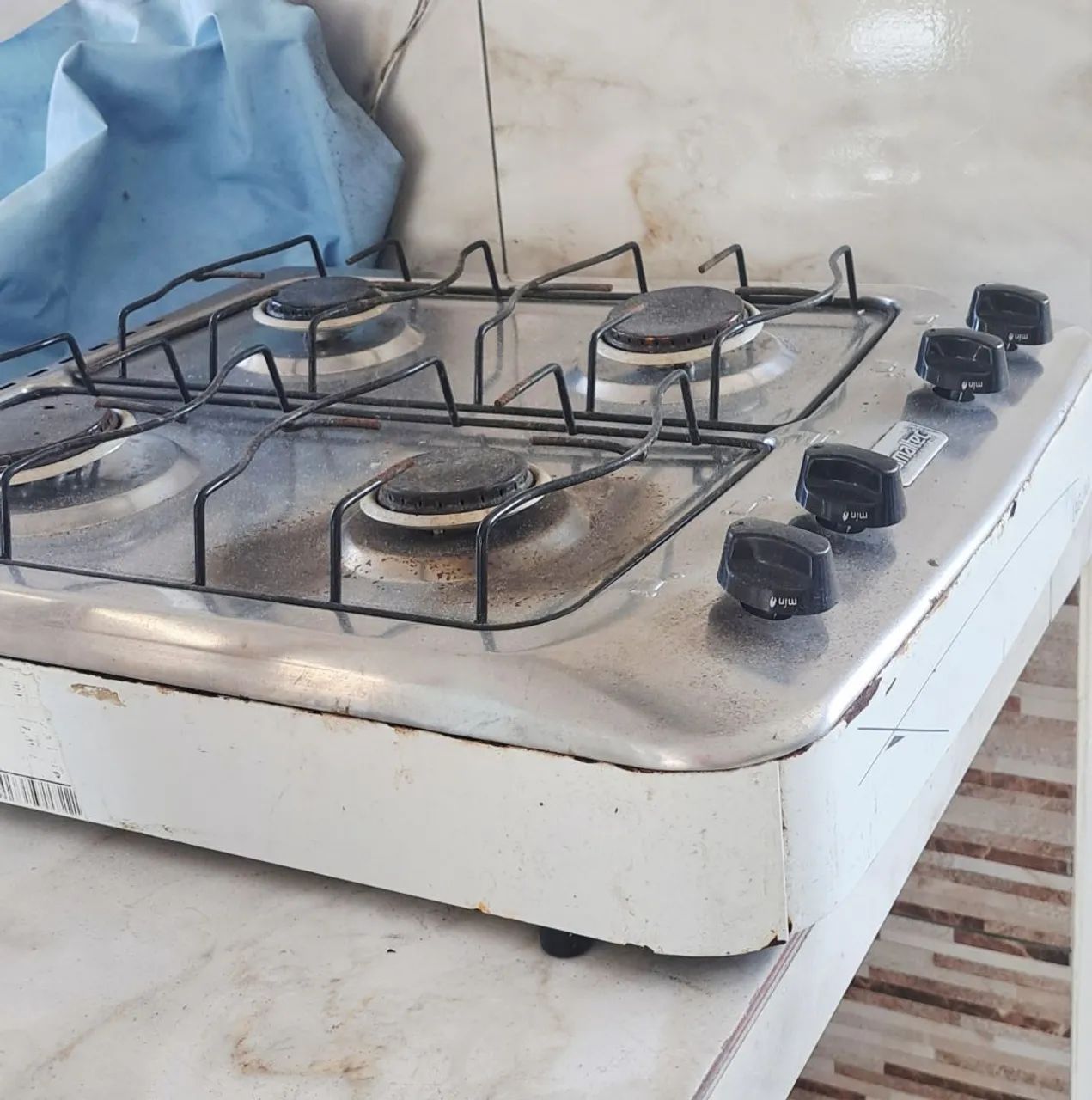 Fogão de mesa 4 bocas usado  - Foto 4