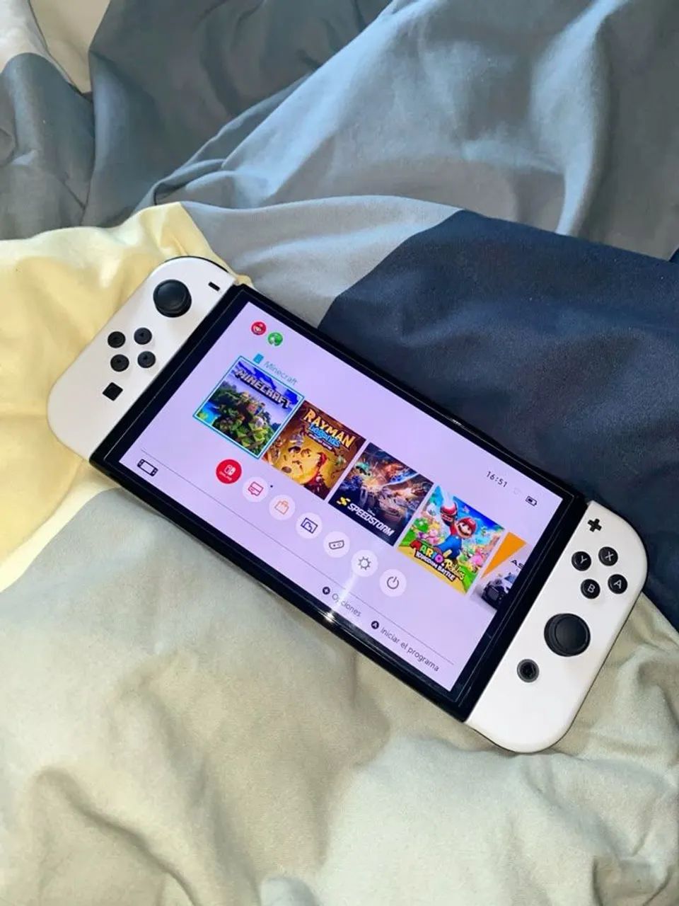 Nintendo Switch Oled Branco   - Foto 2