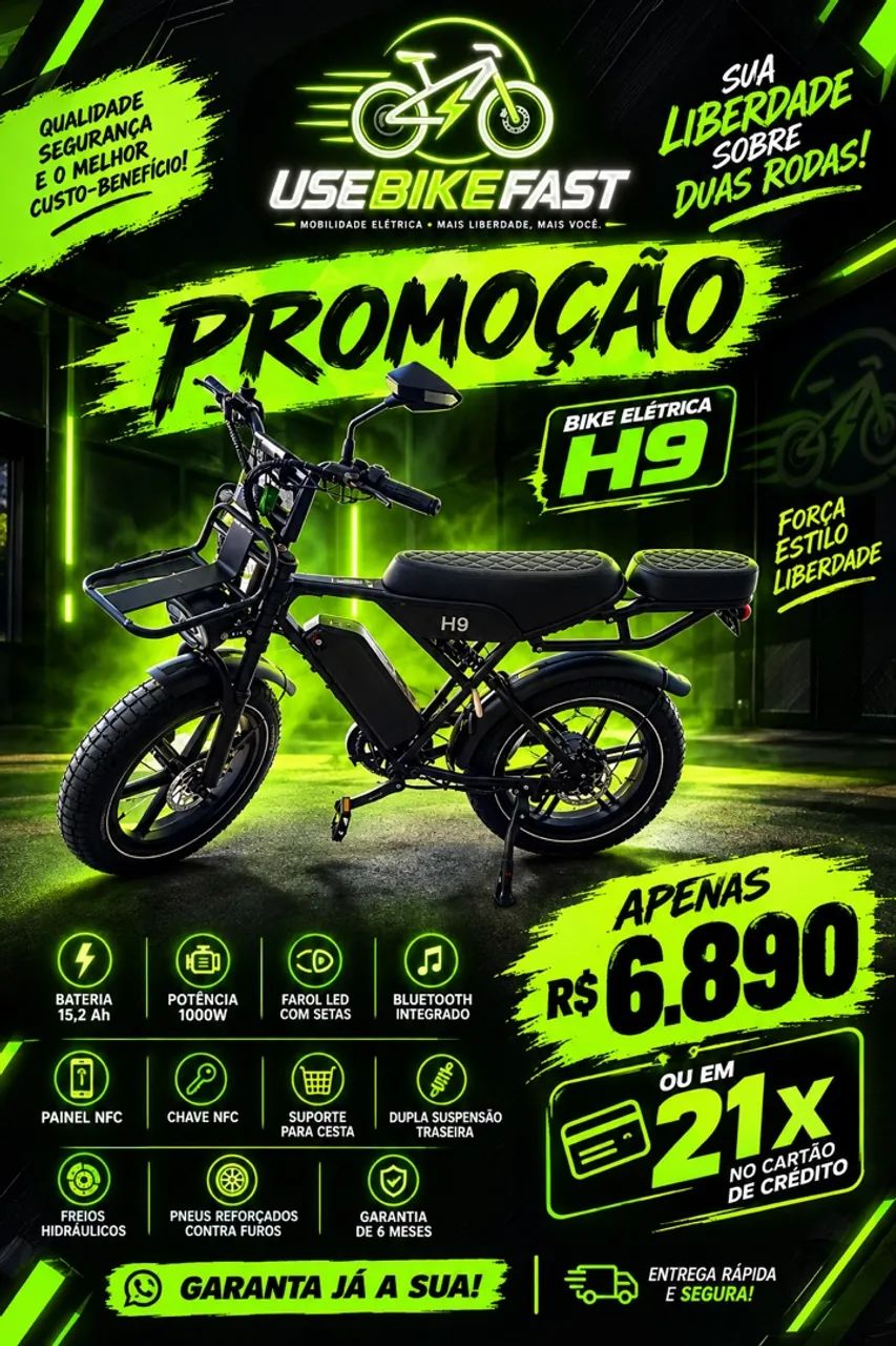 Bicicleta eletrônica 