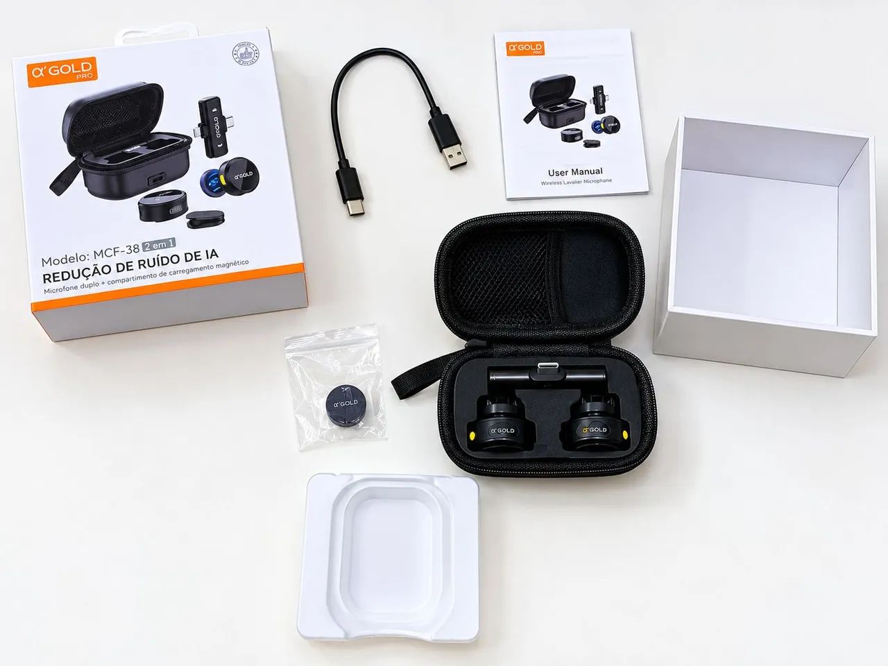 Microfone ?'GOLD PRO MCF-38 - Foto 2